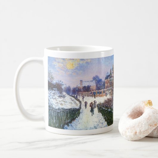 Mug Boulevard Saint-Denis, Argenteuil de Claude Monet (Avec donut)