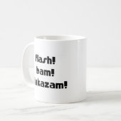 Mug boum badaboum abracadabra (Devant gauche)