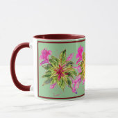 Mug Bouquet Balsam Aquarelle Fleurs d'Art (Gauche)