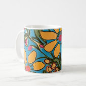 Mug Bouquet Boho Big Yellow Blooms (Devant gauche)
