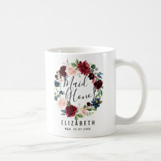 Mug Bouquet Bourgogne | Maid of Honor