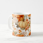 Mug Bouquet Citrouille d'automne (Devant gauche)