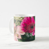 Mug Bouquet coloré de fleurs (Devant gauche)