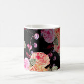 Mug Bouquet d'aquarelle fleurs avec haricot (Centre)