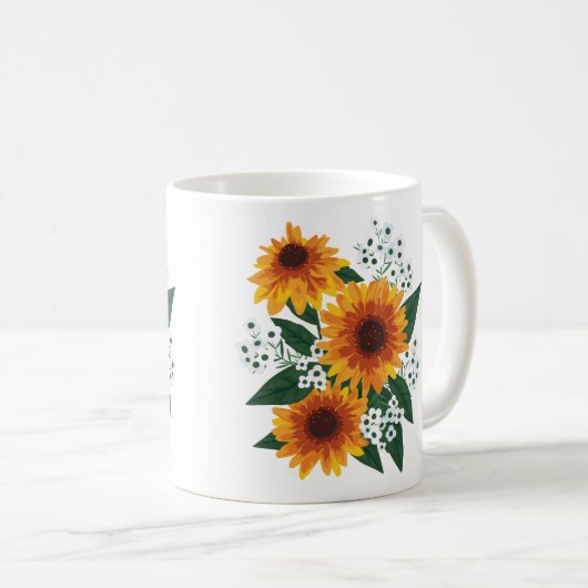 Mug Bouquet d'automne (Devant droit)