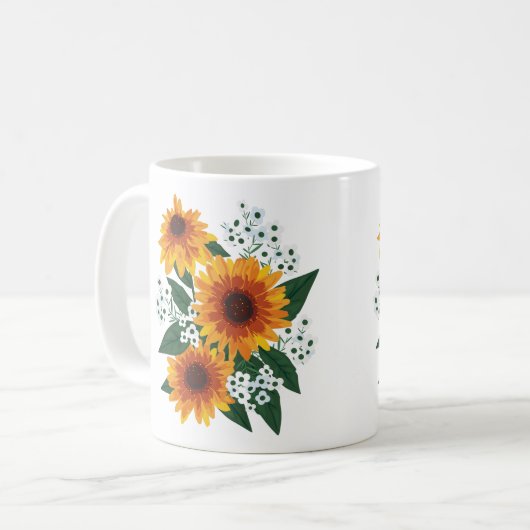 Mug Bouquet d'automne (Devant gauche)