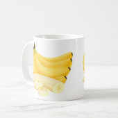 Mug Bouquet de bananes coupées (Devant gauche)