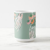 Mug Bouquet de citrouilles squelette Halloween (Centre)