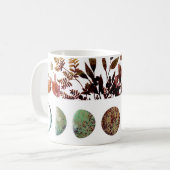 Mug Bouquet de cycle de lune d'automne mystique (Devant gauche)