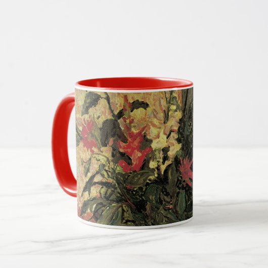 Mug Bouquet de fleurs à la fenêtre par Maxine Maufra (Devant gauche)