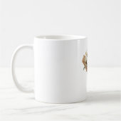 Mug Bouquet de fleurs d'amour de roses blanches (Gauche)