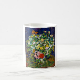Mug Bouquet de fleurs dans un Vase, Van Gogh