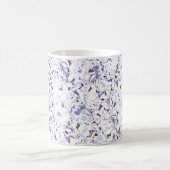 Mug Bouquet de fleurs d'aquarelle d'hydrangées. (Centre)