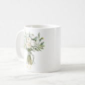 Mug Bouquet de fleurs de mariage (Devant gauche)
