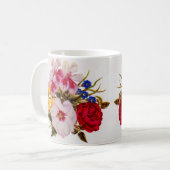 Mug Bouquet de fleurs du XVIIIe siècle (Devant gauche)