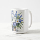 Mug Bouquet de fleurs Elégante aquarelle (Devant droit)