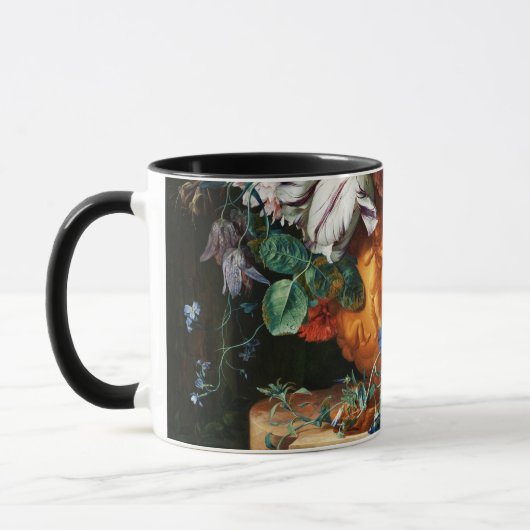 MUG BOUQUET DE FLEURS EN URNE (Gauche)