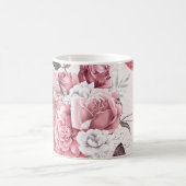 Mug Bouquet de fleurs roses (Centre)