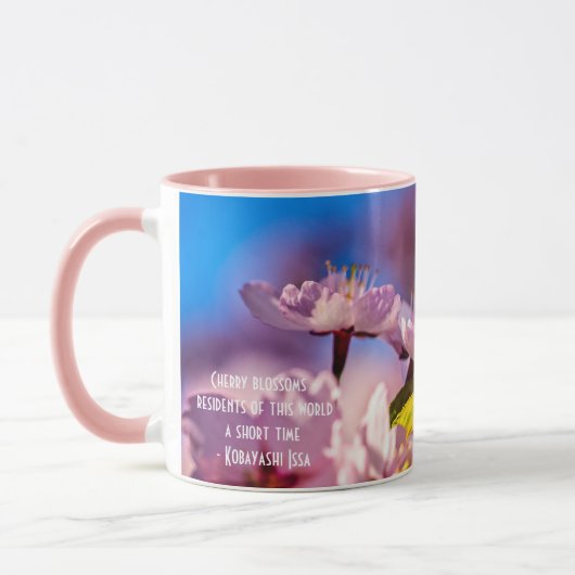 Mug Bouquet De Fleurs Sakura (Gauche)