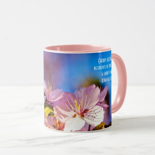 Mug Bouquet De Fleurs Sakura (Devant droit)