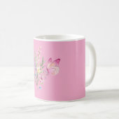Mug Bouquet de fleurs sauvages à l'aquarelle avec papi (Devant droit)