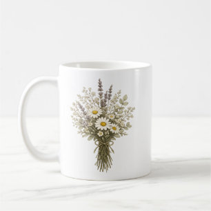 Mug Bouquet de fleurs sauvages vintage