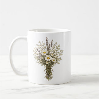 Mug Bouquet de fleurs sauvages vintage