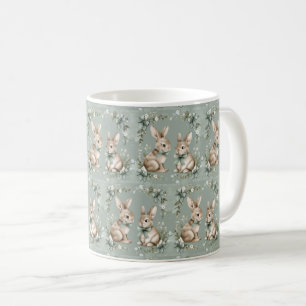 Mug Bouquet de lapin en fleurs : Elegance de Pâques 🌷