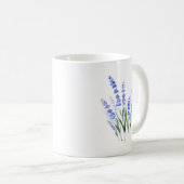 Mug Bouquet de lavande aquarelle (Devant droit)