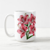 Mug Bouquet de lys rose (Gauche)