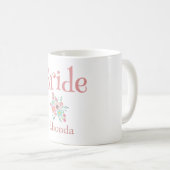 Mug Bouquet de mariées de fleurs (Devant droit)