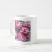 Mug Bouquet de Pink Tulips, Flowers (Devant gauche)
