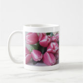 Mug Bouquet de Pink Tulips, Flowers (Gauche)