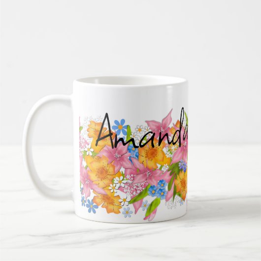 Mug Bouquet de printemps (Gauche)