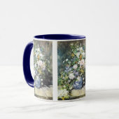 Mug Bouquet de printemps de Pierre Renoir, Fleurs Vint (Devant gauche)
