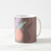Mug Bouquet de printemps mignon des fleurs modernes (Devant droit)