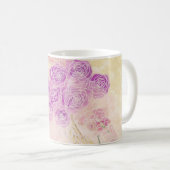 Mug Bouquet de ruban de la mère du marié Sunset Rose (Devant droit)