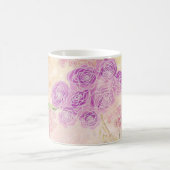 Mug Bouquet de ruban de la mère du marié Sunset Rose (Centre)
