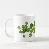 Mug Bouquet de shamrock, le jour de St Patrick (Gauche)