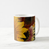 Mug Bouquet de tournesol (Devant droit)