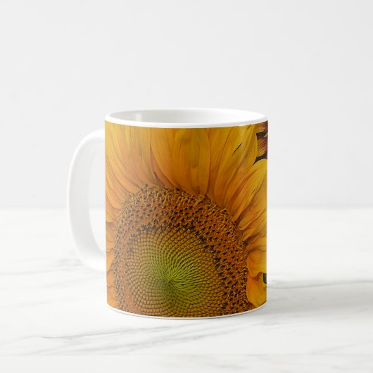 Mug Bouquet de tournesol (Devant gauche)