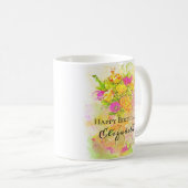 Mug Bouquet du Watercolor (Devant droit)