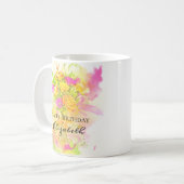 Mug Bouquet du Watercolor (Devant gauche)