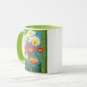 Mug Bouquet en frontière I (Devant gauche)