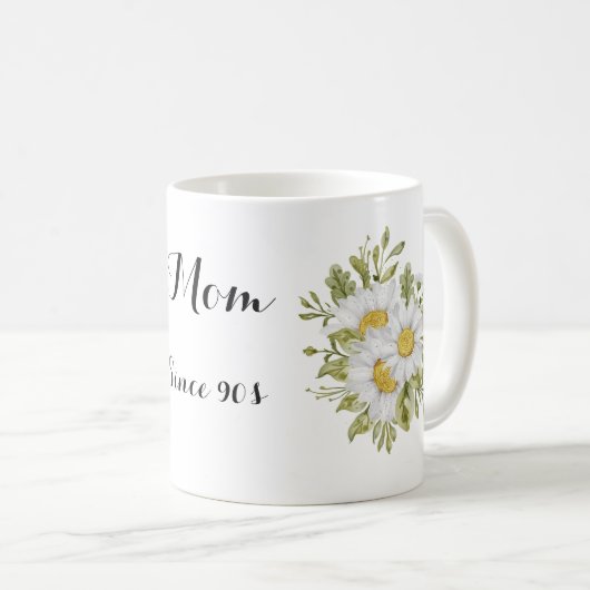 Mug  Bouquet floral blooming letter m (Devant droit)