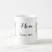 Mug  Bouquet floral blooming letter m (Centre)