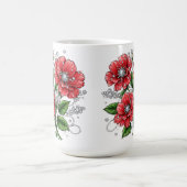 Mug Bouquet floral coloré (Centre)