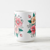 Mug Bouquet floral coloré (Centre)