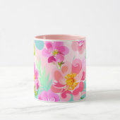 Mug Bouquet floral coloré (Centre)