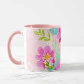 Mug Bouquet floral coloré (Gauche)